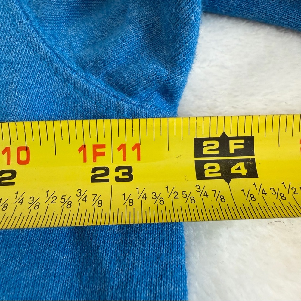 EUC Carhartt Mens Loose Fit Heavyweight Short-Sleeve Pocket T-Shirt Heather Blue - Picture 6 of 6